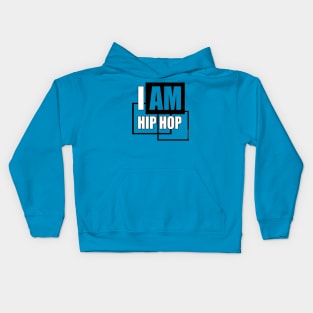 I AM HIP HOP - BLACK BLOCK Kids Hoodie